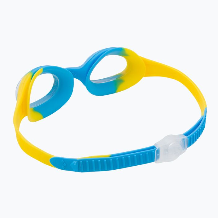 Okulary do pływania dziecięce arena Spider clear/yellow/lightblue 4