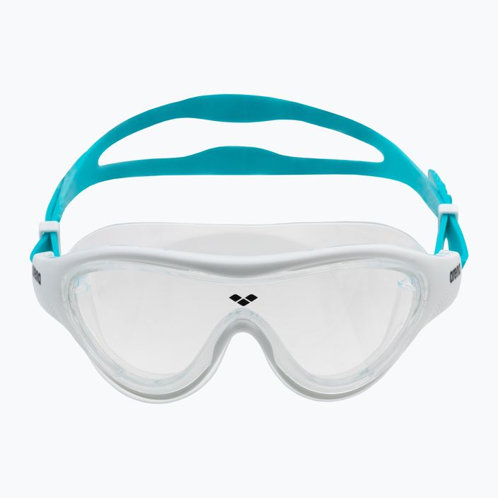 Maska do pływania dziecięca arena The One Mask clear/white/lightblue 2