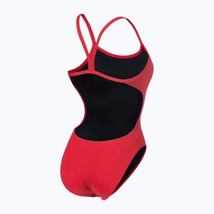 Strój pływacki jednoczęściowy damski arena Team Swimsuit Challenge Solid red/white 5