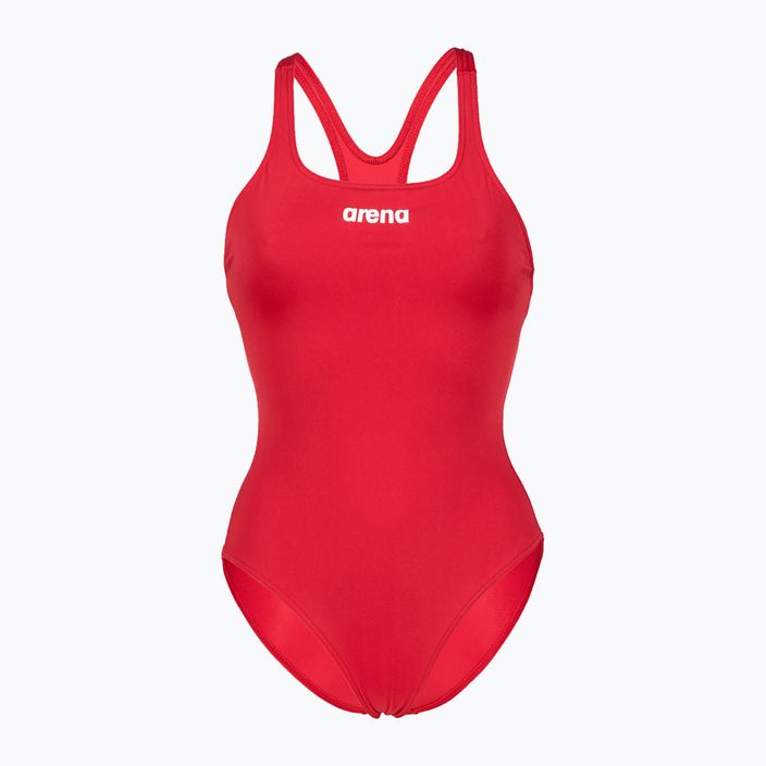 Strój pływacki jednoczęściowy damski arena Team Swim Pro Solid red/white 4