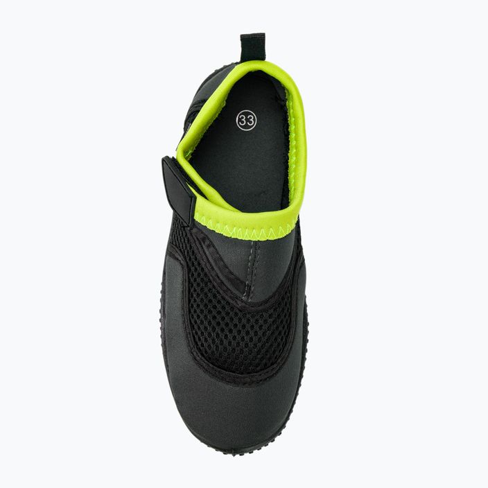 Buty do wody dziecięce arena Watershoes JR dark grey/ lime 5