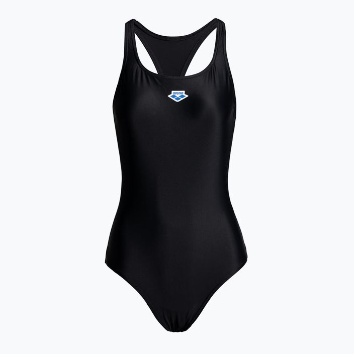 Strój pływacki jednoczęściowy damski arena Icons Racer Back Solid czarny 005041/500