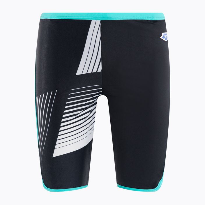 Jammery kąpielowe męskie arena Icons Swim Jammer Logo czarne 005657/518