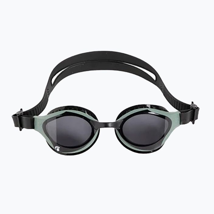 Okulary do pływania arena Air Bold Swipe smoke/dark olive/black 2