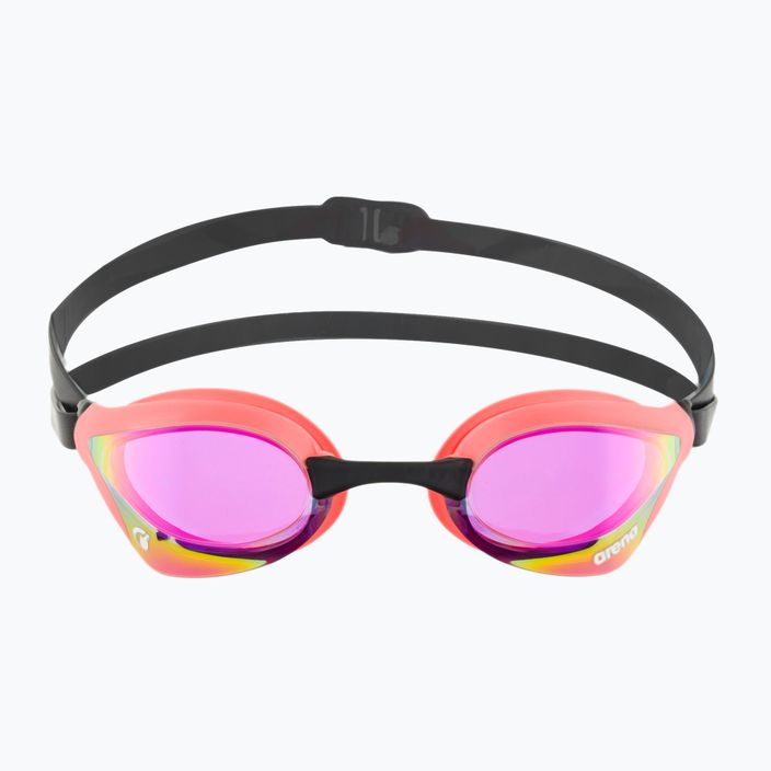 Okulary do pływania arena Cobra Core Swipe Mirror violet/coral 2