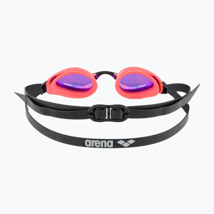 Okulary do pływania arena Cobra Core Swipe Mirror violet/coral 5