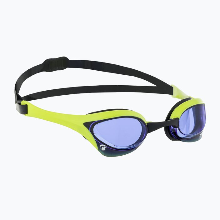 Okulary do pływania arena Cobra Ultra Swipe royal blue/cyber lime