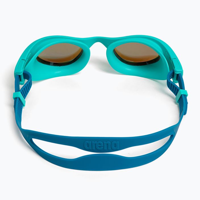 Okulary do pływania arena The One Mirror blue/water/blue cosmo 4