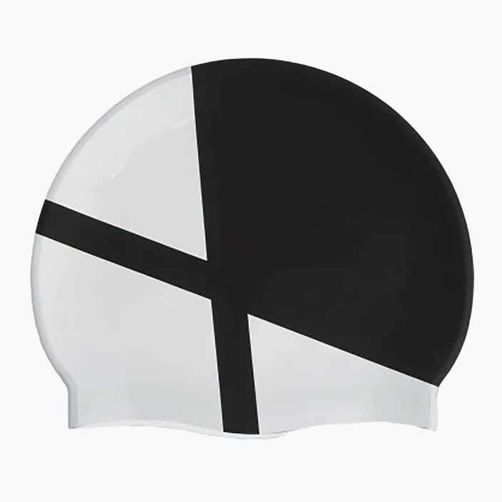 Czepek pływacki arena Icons Team Stripe diamond / black / white 2