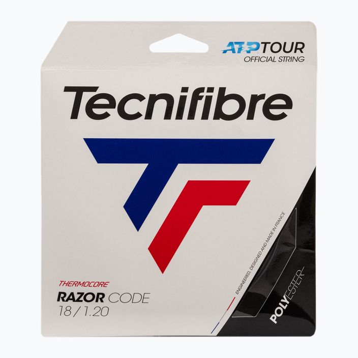 Naciąg tenisowy Tecnifibre Razor Code 12 m carbon