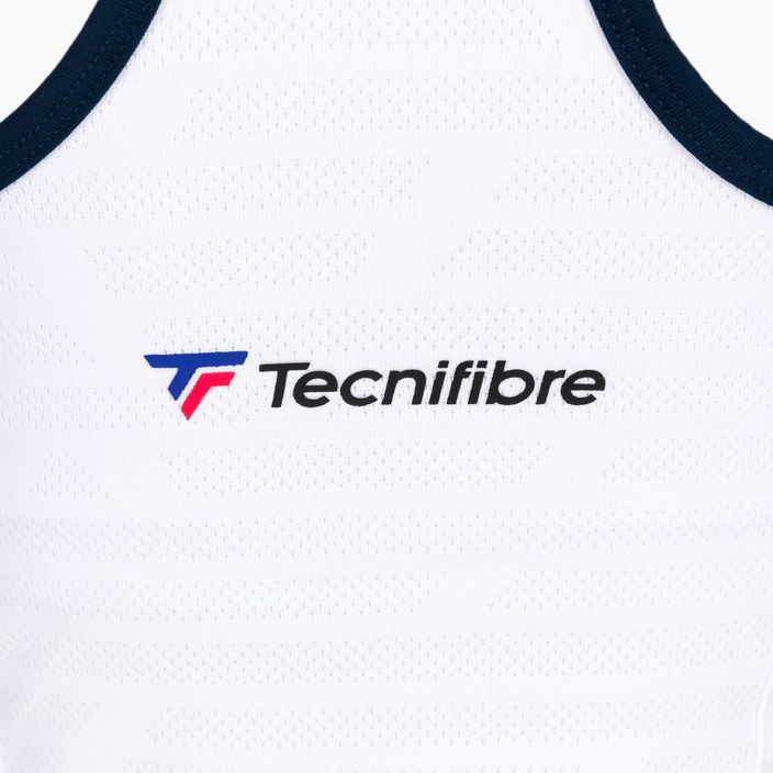 Koszulka tenisowa dziecięca Tecnifibre 22LAF3 F3 Tank white 4