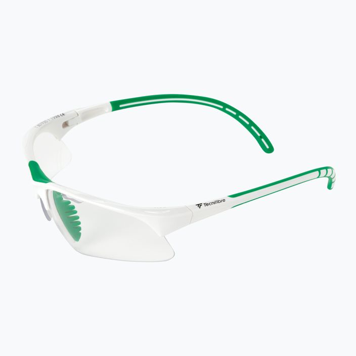 Okulary do squasha Tecnifibre Lunettes Aquash white/green 5