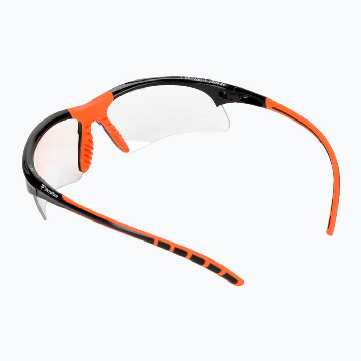 Okulary do squasha Tecnifibre Lunettes Aquash black/orange 2