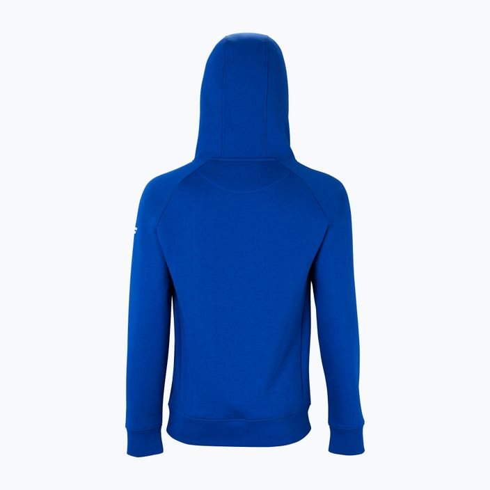 Bluza tenisowa dziecięca Tecnifibre Fleece Hoodie niebieska 21FLHO 7