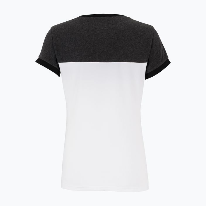 Koszulka tenisowa damska Tecnifibre 22LAF1 F1 Stretch white/black 2