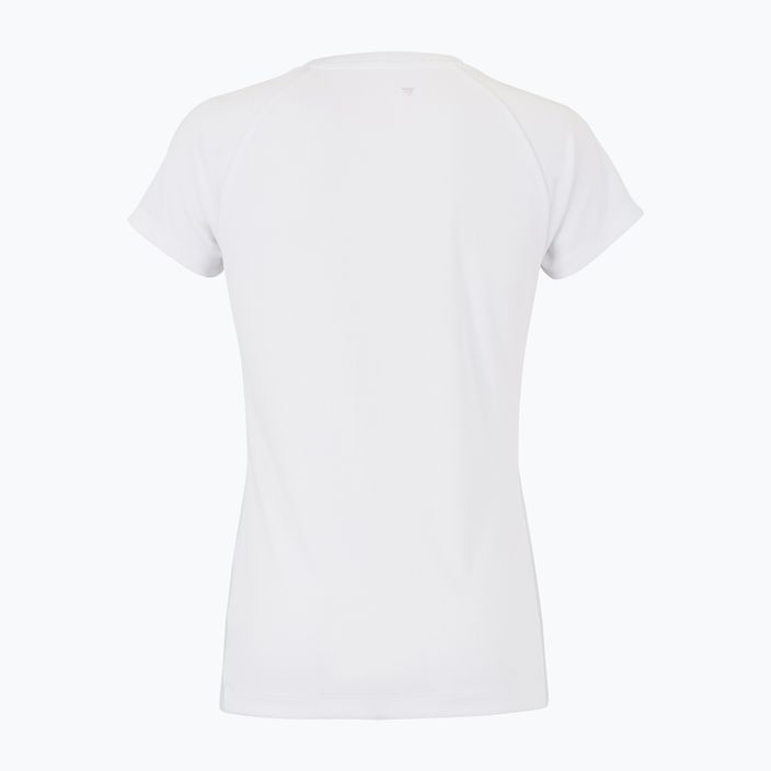 Koszulka tenisowa damska Tecnifibre 22LAF2 F2 Airmesh white 2