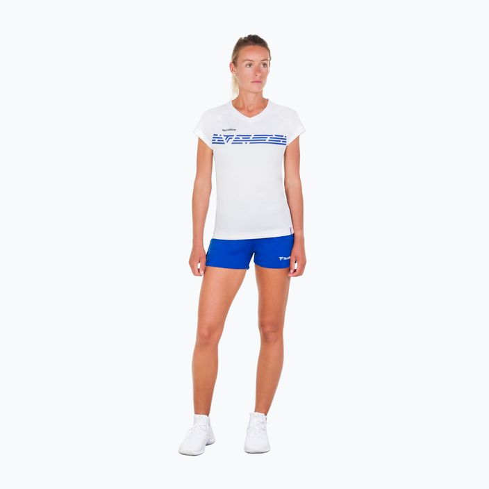Koszulka tenisowa damska Tecnifibre 22LAF2 F2 Airmesh white 3