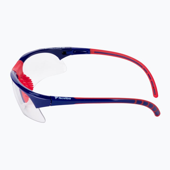 Okulary do squasha Tecnifibre Lunettes Aquash blue/red 4
