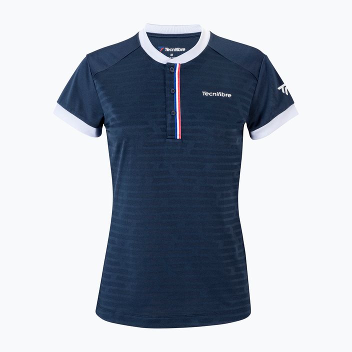 Koszulka tenisowa dziecięca Tecnifibre 22LAF3 F3 niebieska 6