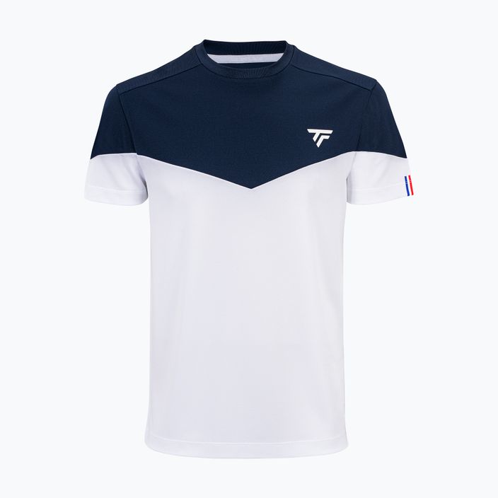 Koszulka tenisowa męska Tecnifibre 22PERFTEE Perf white/marine
