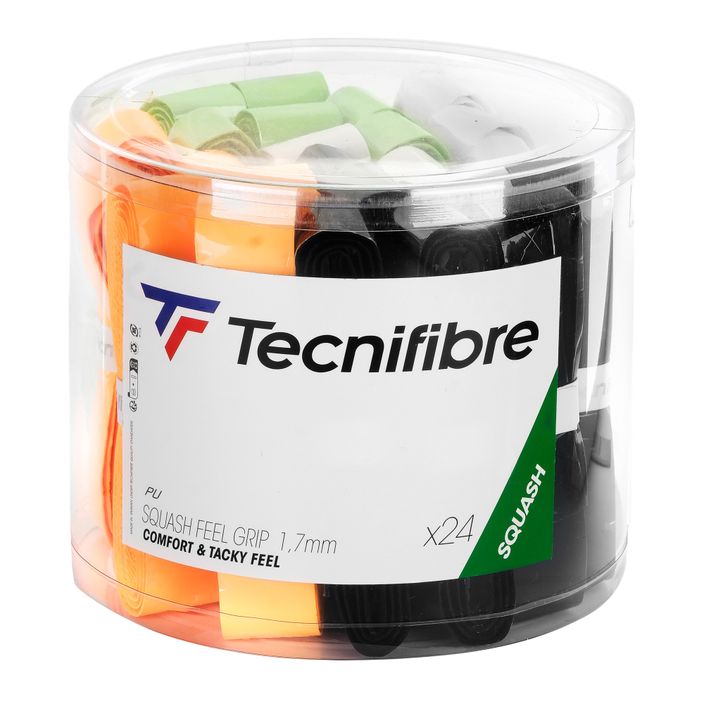 Owijki do rakiet squash Tecnifibre Squash Feel Grip Box 24 szt. multicolour 2