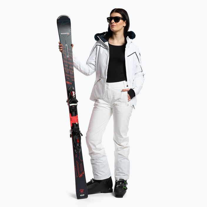 Spodnie narciarskie damskie Rossignol Elite white 2