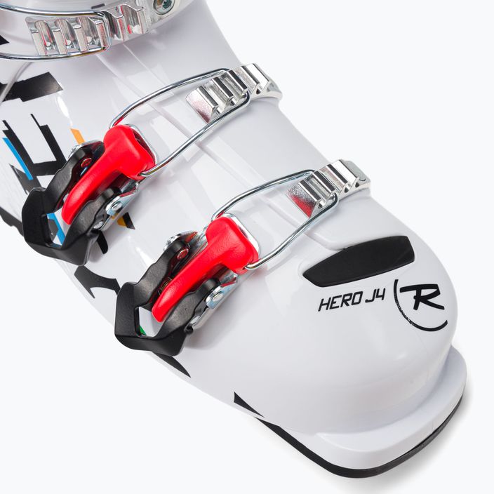 Buty narciarskie dziecięce Rossignol HERO J4 białe RBJ5050 7