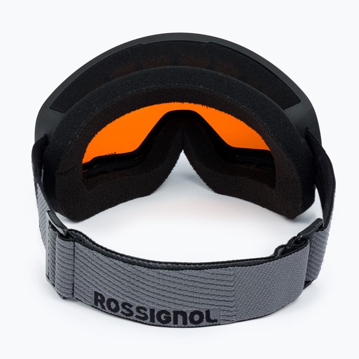 Gogle narciarskie Rossignol Spiral black/orange 3