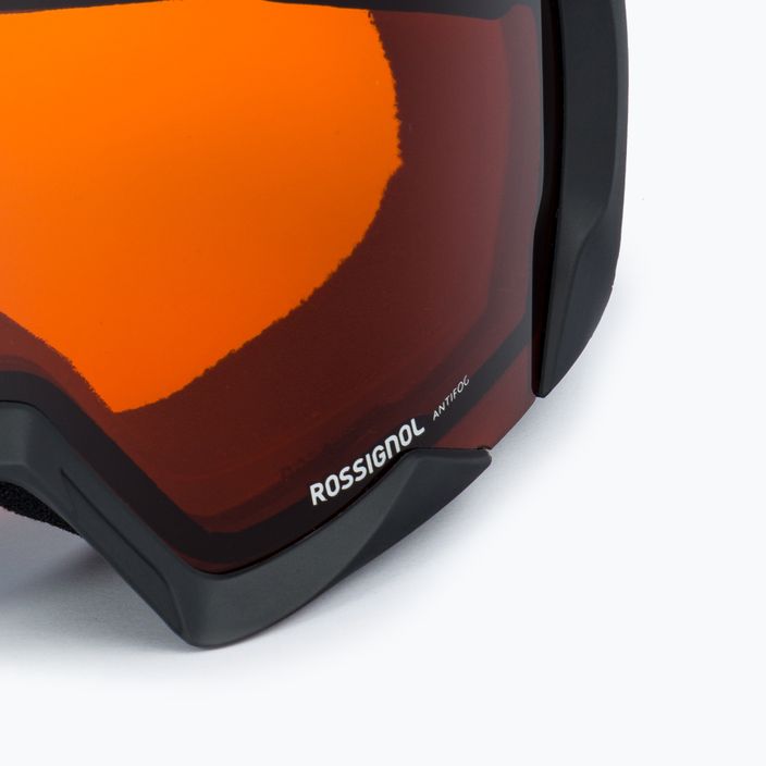 Gogle narciarskie Rossignol Spiral black/orange 5