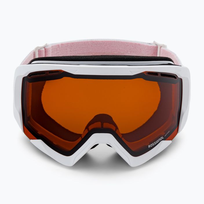 Gogle narciarskie Rossignol Spiral W white/orange 2
