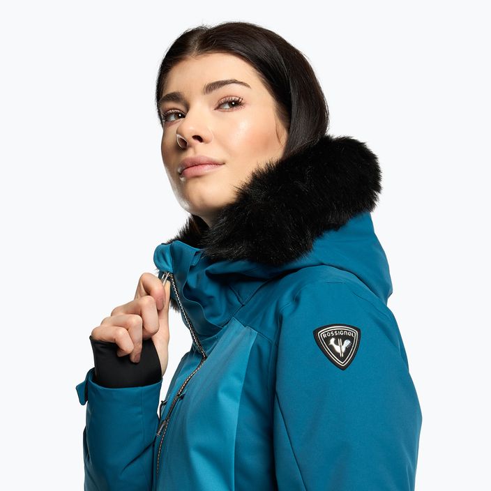Kurtka narciarska damska Rossignol W Ski duck blue 5
