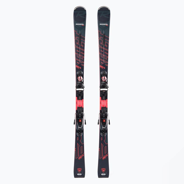 Narty zjazdowe Rossignol REACT 10 TI + NX12 czarne RRJ02LM