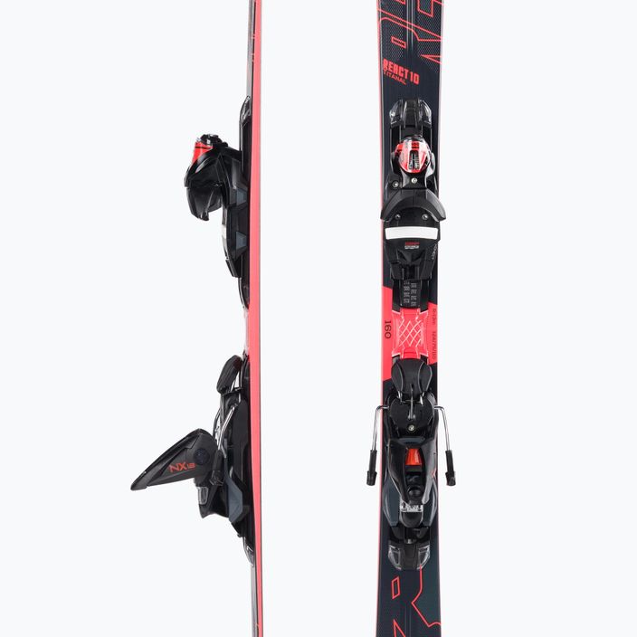 Narty zjazdowe Rossignol REACT 10 TI + NX12 czarne RRJ02LM 5