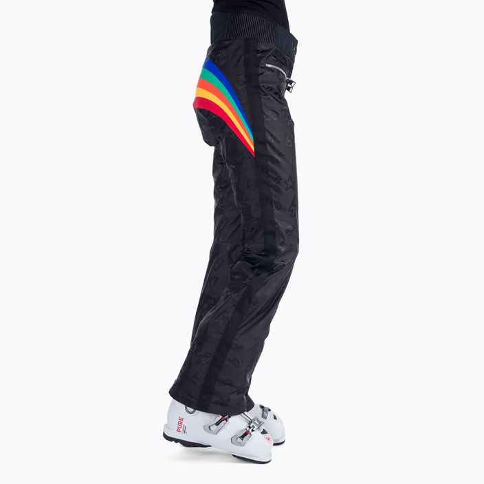 Spodnie narciarskie damskie Rossignol Rainbow black 3