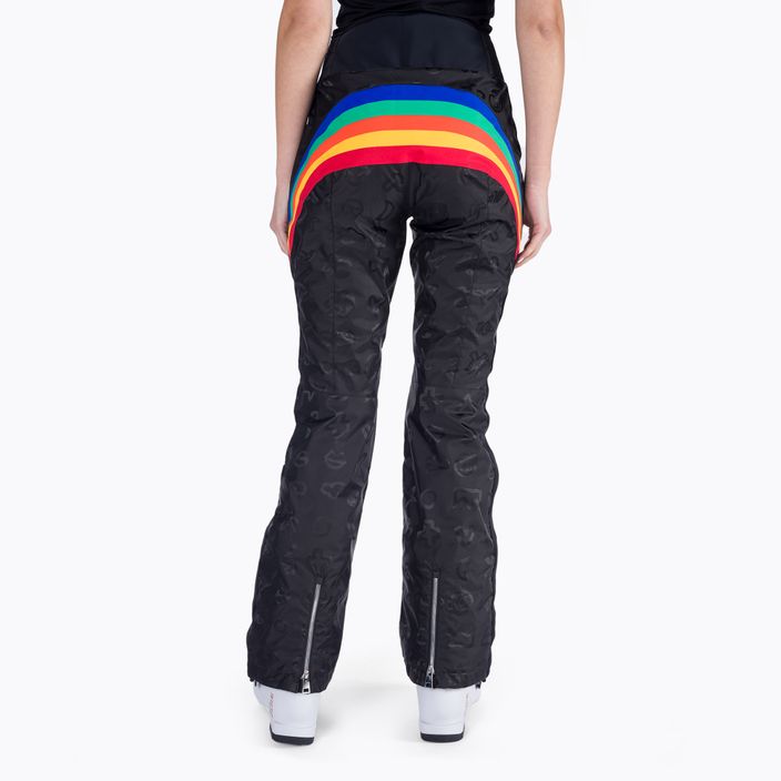 Spodnie narciarskie damskie Rossignol Rainbow black 4