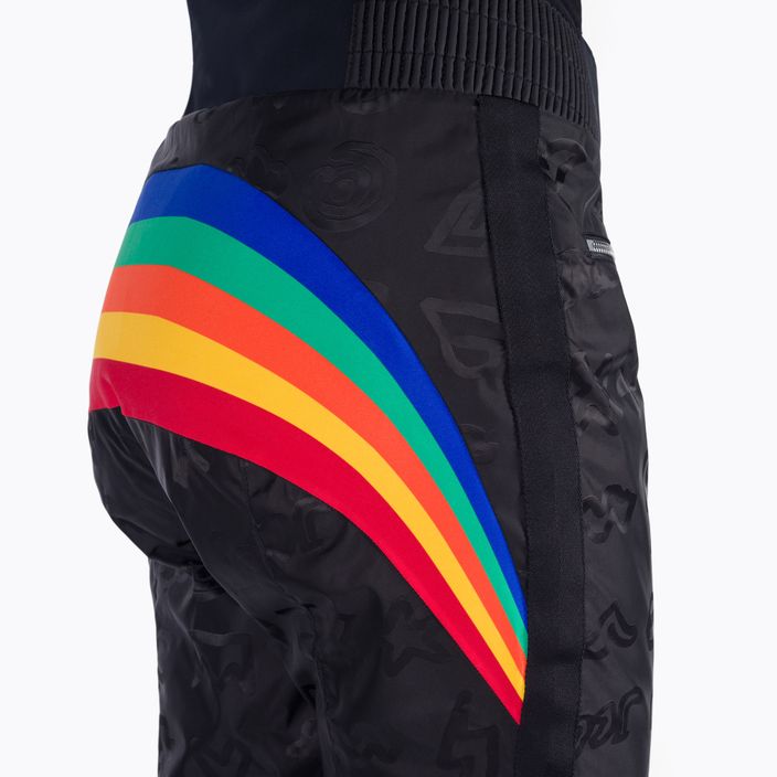 Spodnie narciarskie damskie Rossignol Rainbow black 6