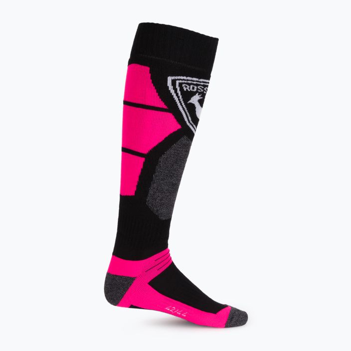 Skarpety narciarskie damskie Rossignol L3 W Premium Wool fluo pink 3
