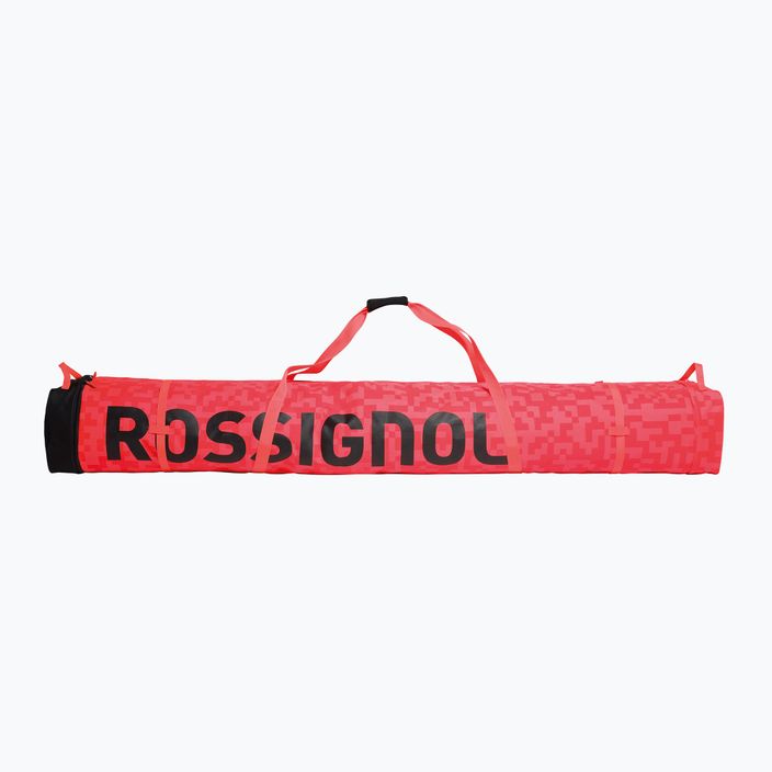 Pokrowiec na narty Rossignol Hero 2/3P Adjustable red/black 2