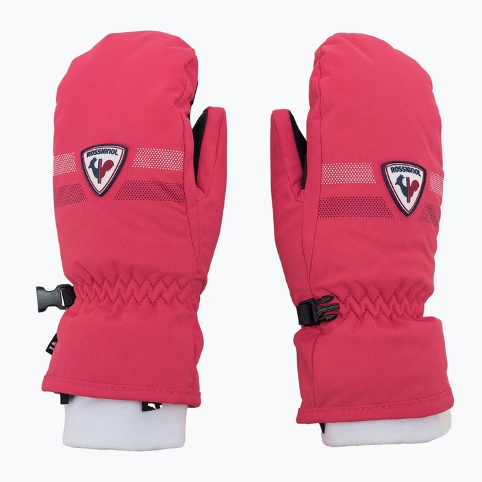 Rękawice narciarskie dziecięce Rossignol Roc Impr M pink 3