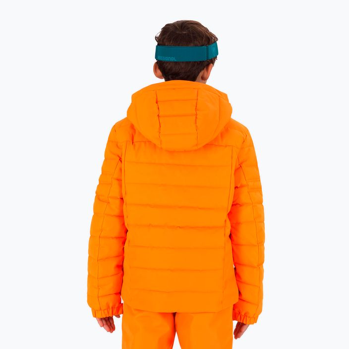 Kurtka narciarska dziecięca Rossignol Rapide orange 2