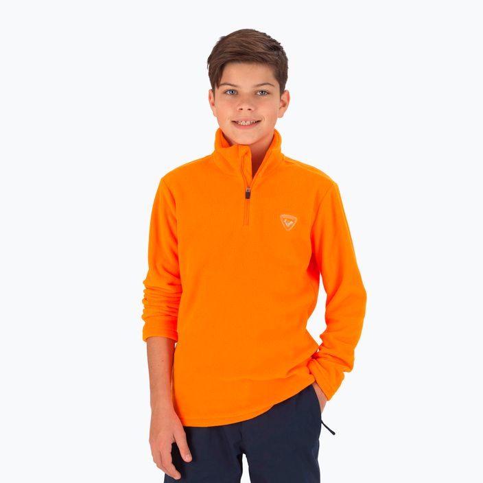 Bluza dziecięca Rossignol 1/2 Zip Fleece orange 4