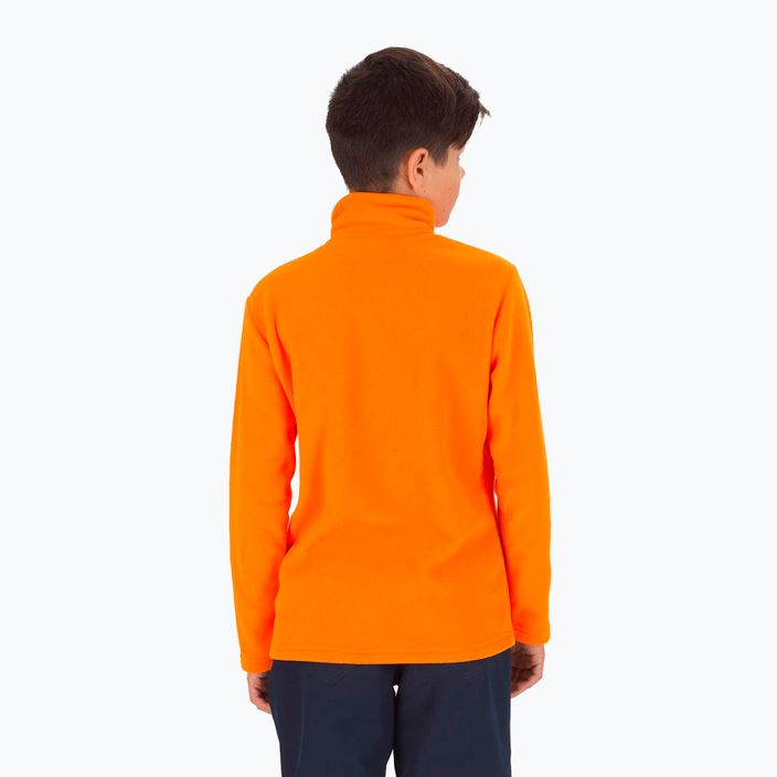 Bluza dziecięca Rossignol 1/2 Zip Fleece orange 5