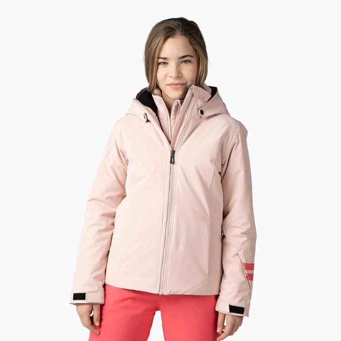 Kurtka narciarska dziecięca Rossignol Fonction pink