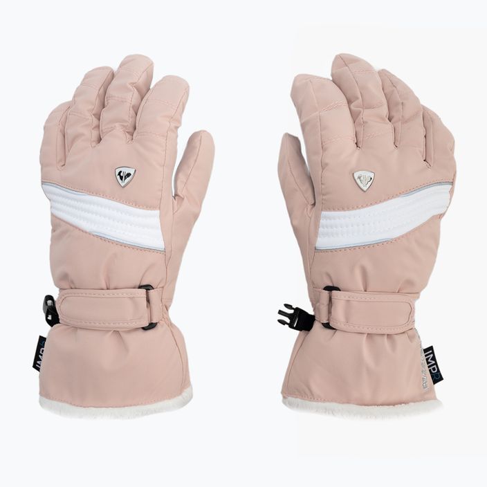 Rękawice narciarskie damskie Rossignol Saphir Impr G pink 3