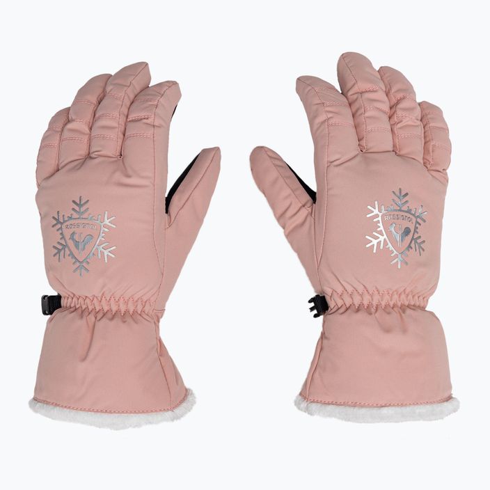 Rękawice narciarskie damskie Rossignol Perfy G pink 3