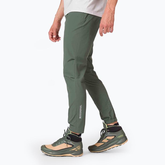 Spodnie trekkingowe męskie Rossignol SKPR ebony green 2