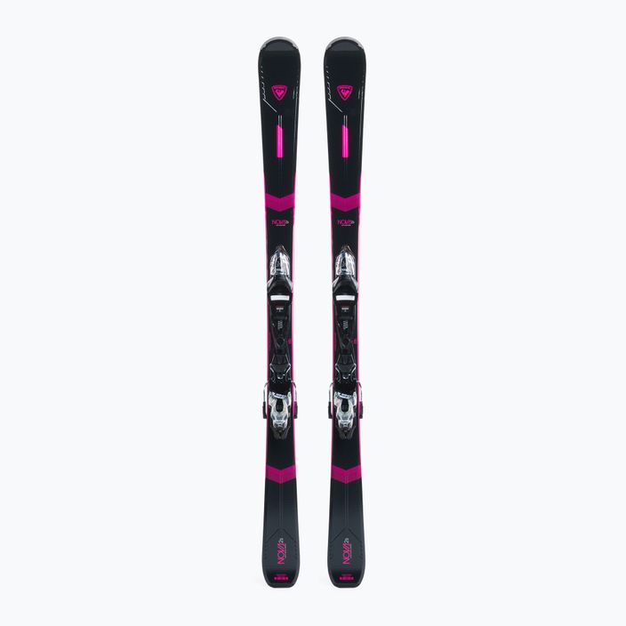 Narty zjazdowe damskie Rossignol Nova 2S + wiązania Xpress W 10 GW black/pink