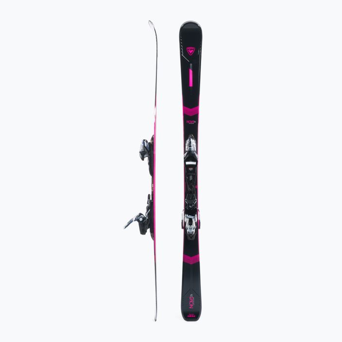 Narty zjazdowe damskie Rossignol Nova 2S + wiązania Xpress W 10 GW black/pink 2