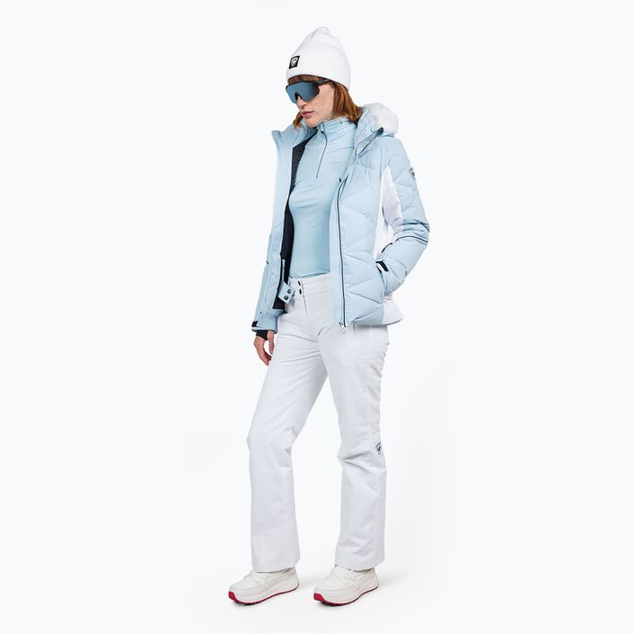Spodnie narciarskie damskie Rossignol Staci white 4