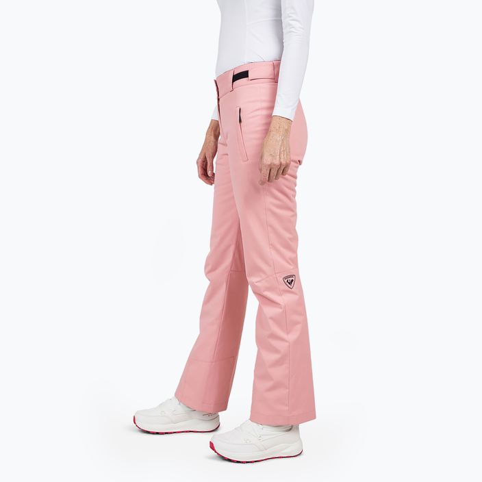 Spodnie narciarskie damskie Rossignol Staci cooper pink 2